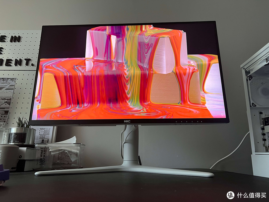 显示器开箱|HKC PG271Q MiniLED,27英寸2K165Hz