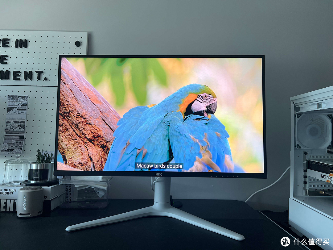 显示器开箱|HKC PG271Q MiniLED,27英寸2K165Hz