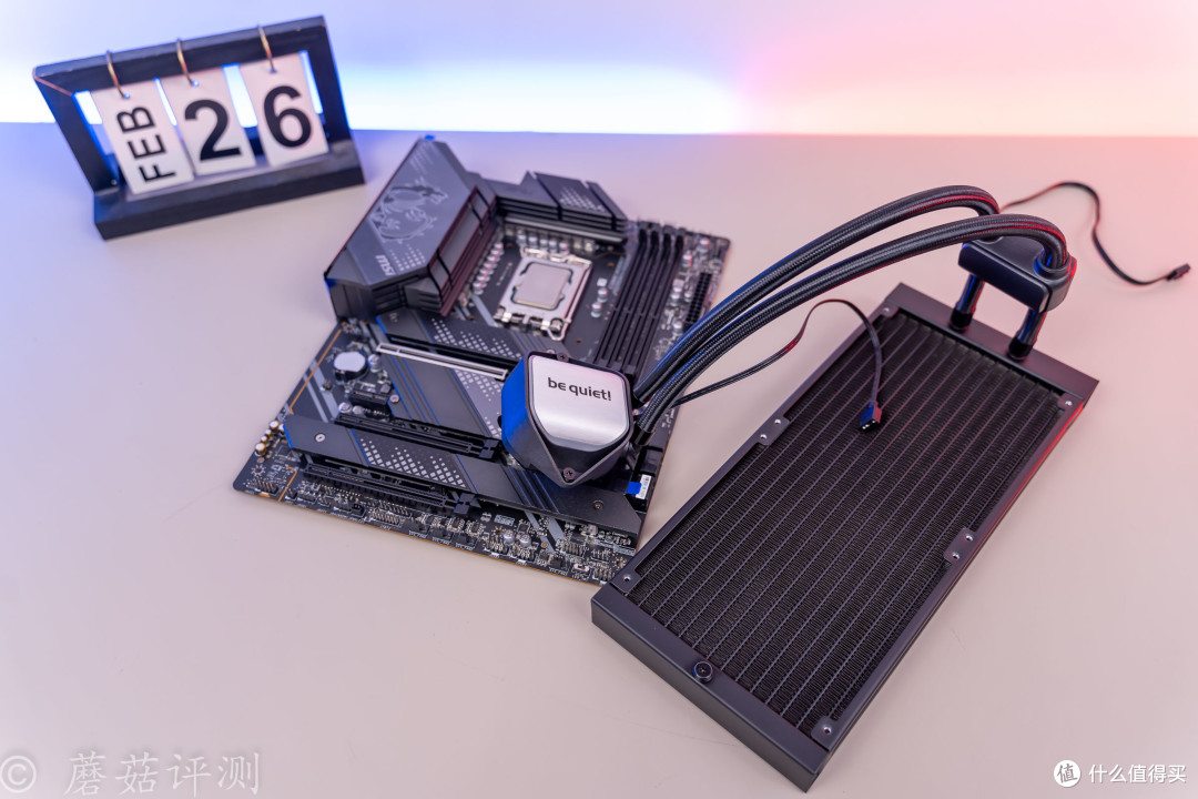 安静且高效,轻松压制12700K、德商德静界PURE LOOP 2 FX 280一体式水冷散热器 评测