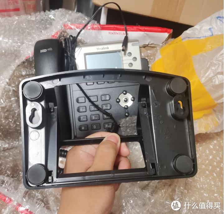 Yealink T23G Phone开箱测评附内网SIP电话安装过程