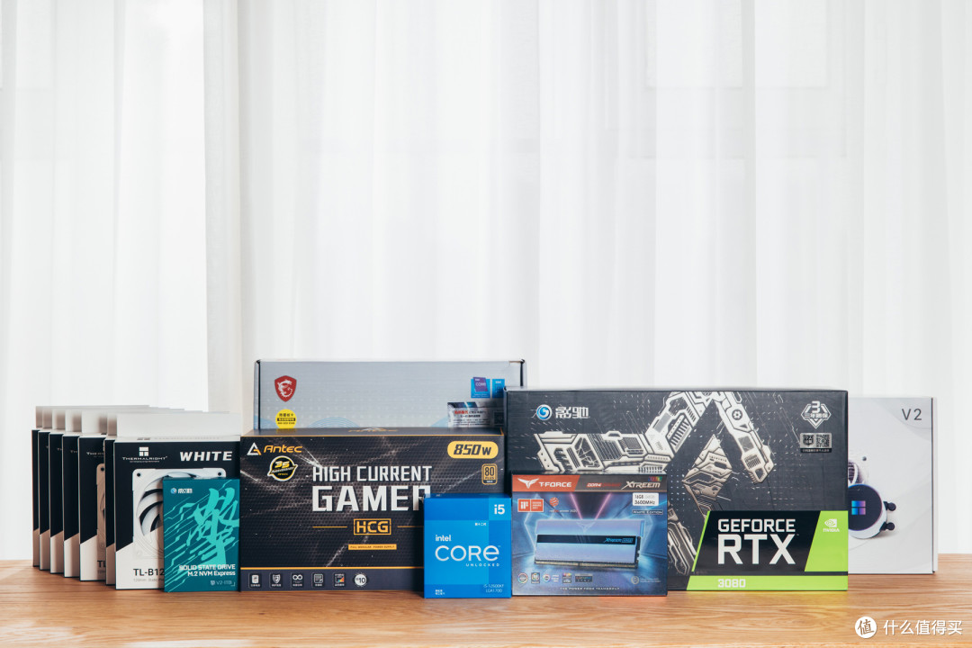 颜值大容量兼具，乔思伯i400+i5 12600KF+RTX3080 ATX装机方案展示