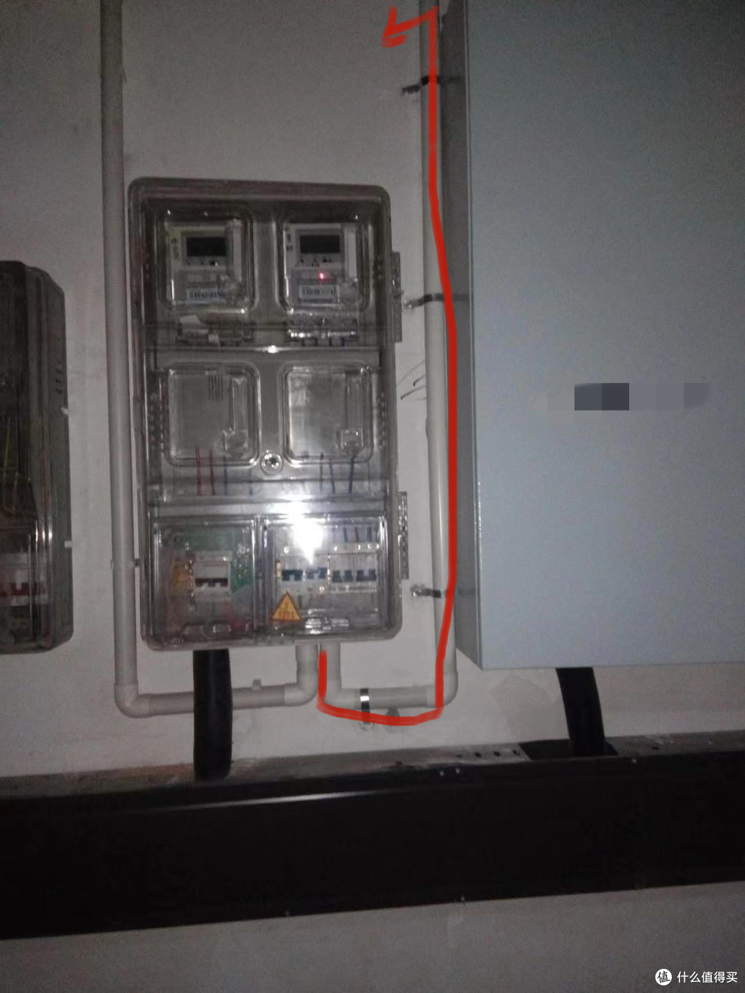 以下是完整的充电桩走线示意图