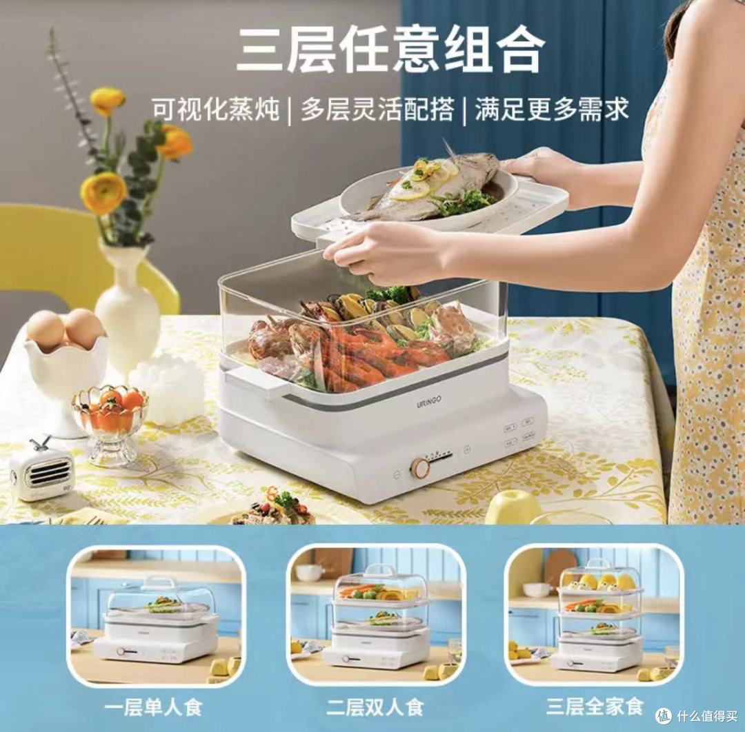 不管厨房大小,电蒸锅很有必要!