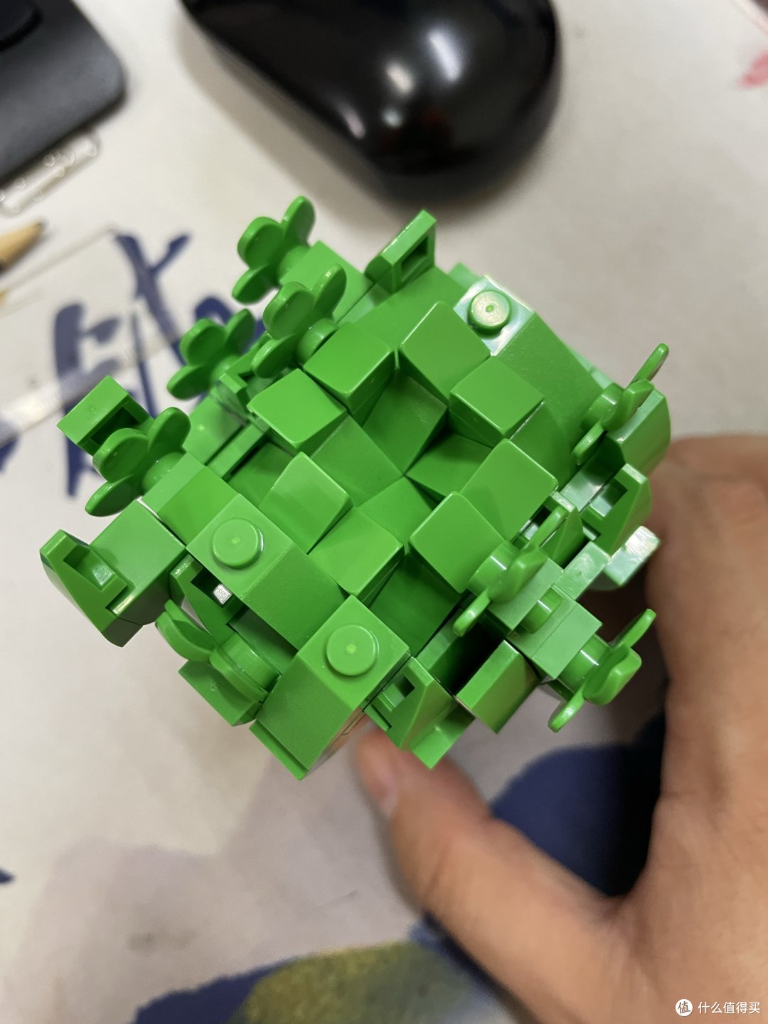 换个角度的头顶，展示完毕。