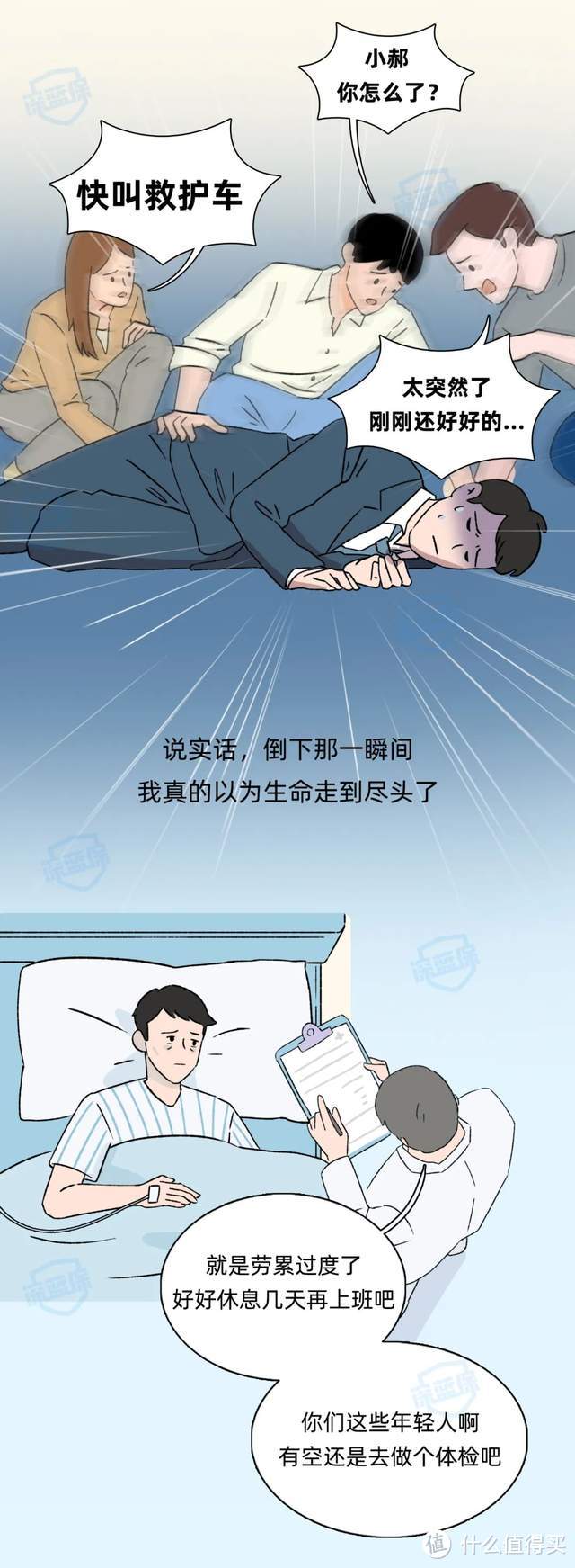 “晕倒的那一刻，我才后悔，为什么没有定期体检“