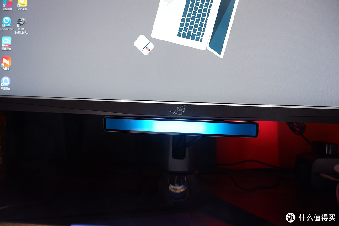 游戏爱好者的显示器与灯配件-ROG高刷游戏显示器与yeelight灯开箱