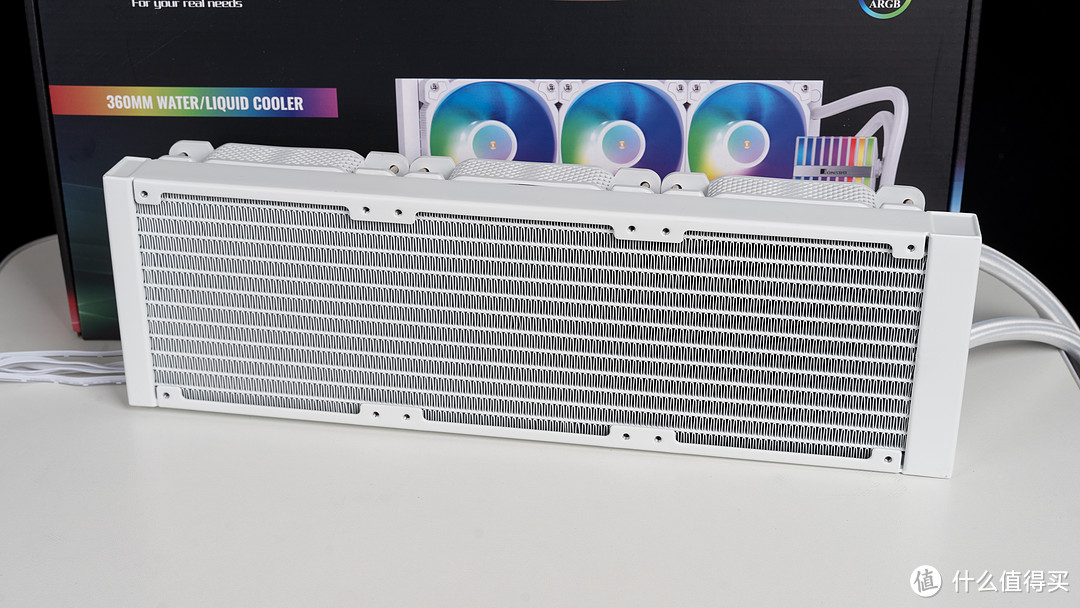 乔思伯HXW-360水冷散热器开箱评测，设计新颖性能均衡压制i7轻松