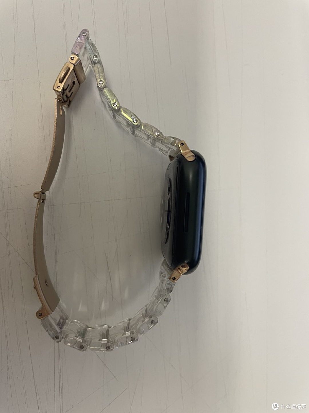 自己网上买的透明表带