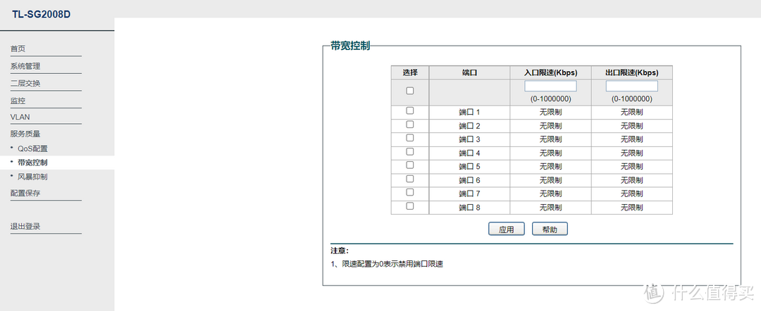 97元的网管型交换机：TP-LINK 云交换 TL-SG2008D 晒单