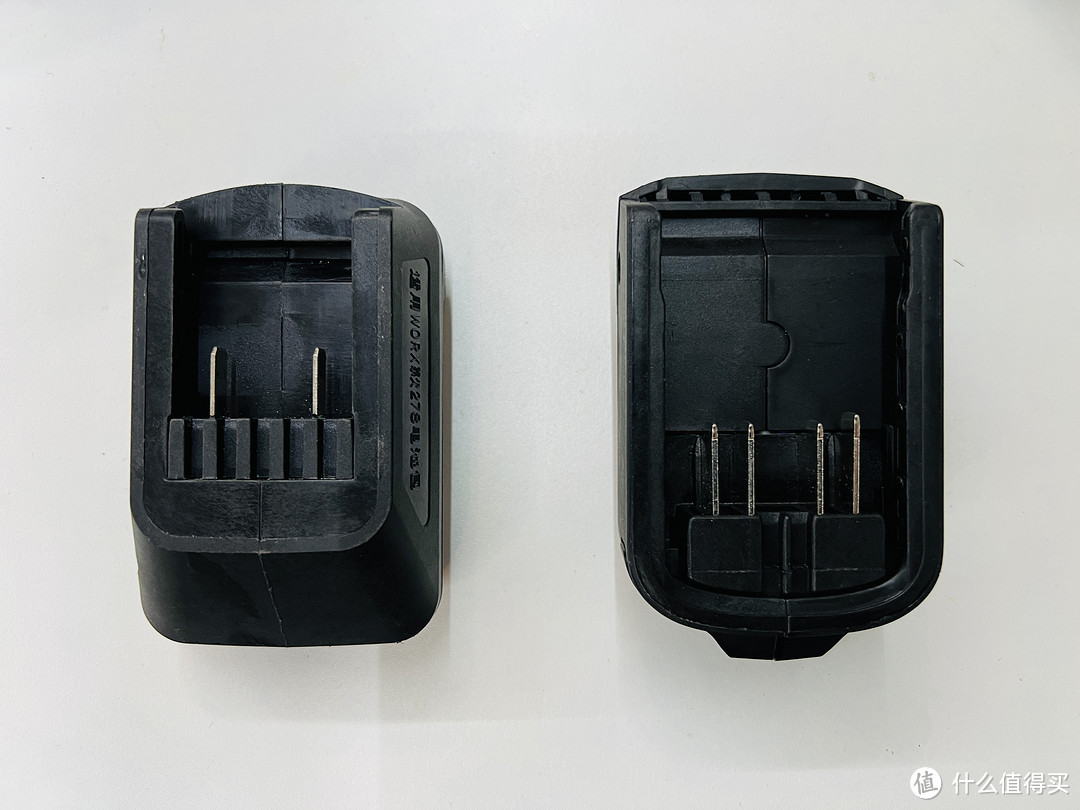 这组“套娃”,可以让你畅行20V锂电池工具——WA4600和不知名电池转换器
