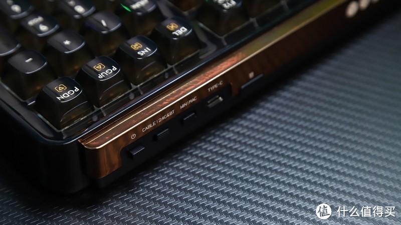 Gasket结构 透明晶体键帽 米物客制化机械键盘BlackIO 98