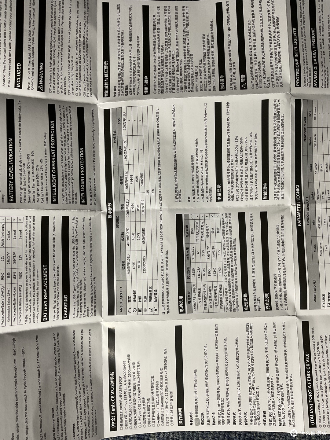 第一只手电菲尼克斯c6v3.0开箱