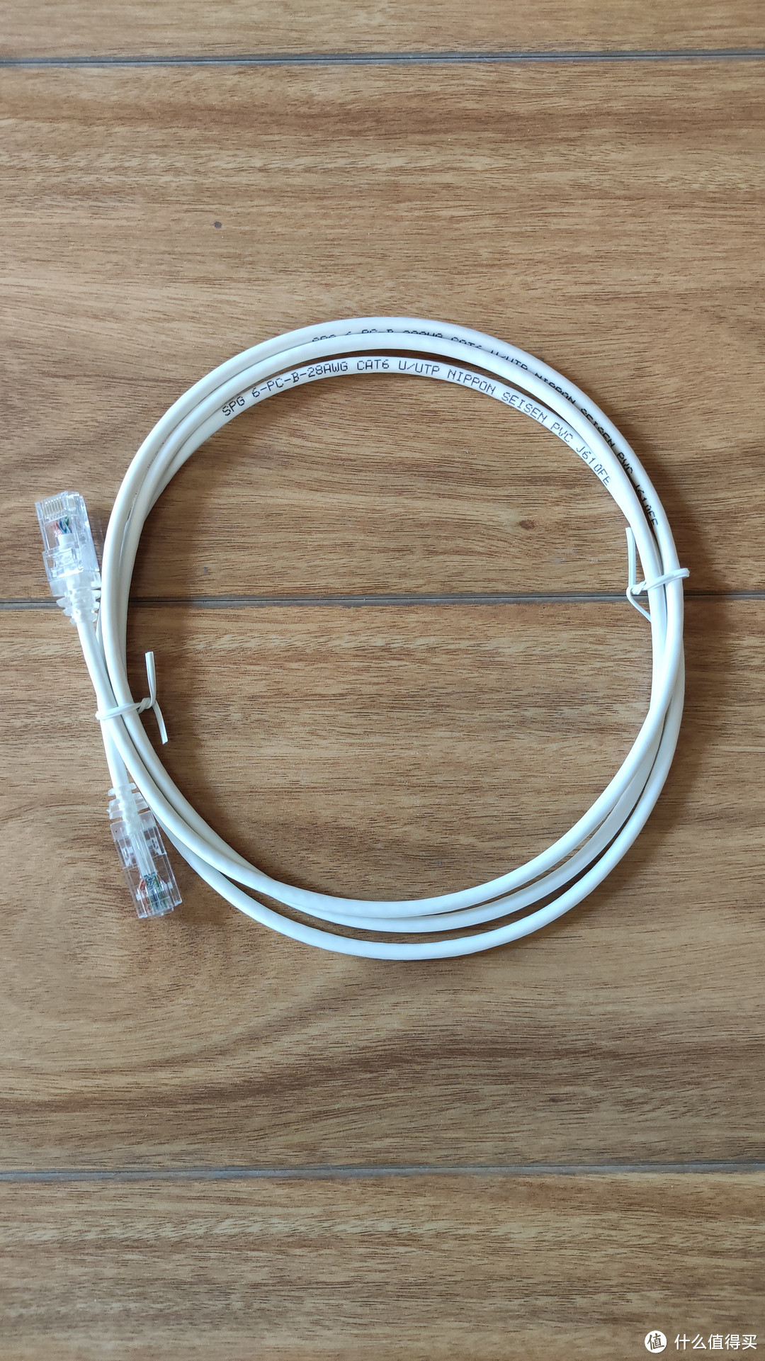 日线六类极细成品网线白色开箱体验