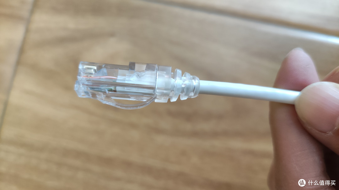 日线六类极细成品网线白色开箱体验