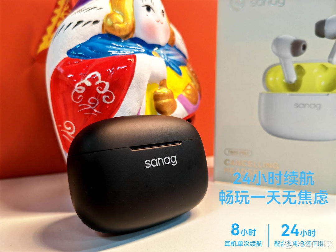 动静全能，ANC主动降噪，Sanag T80S Pro体验评测