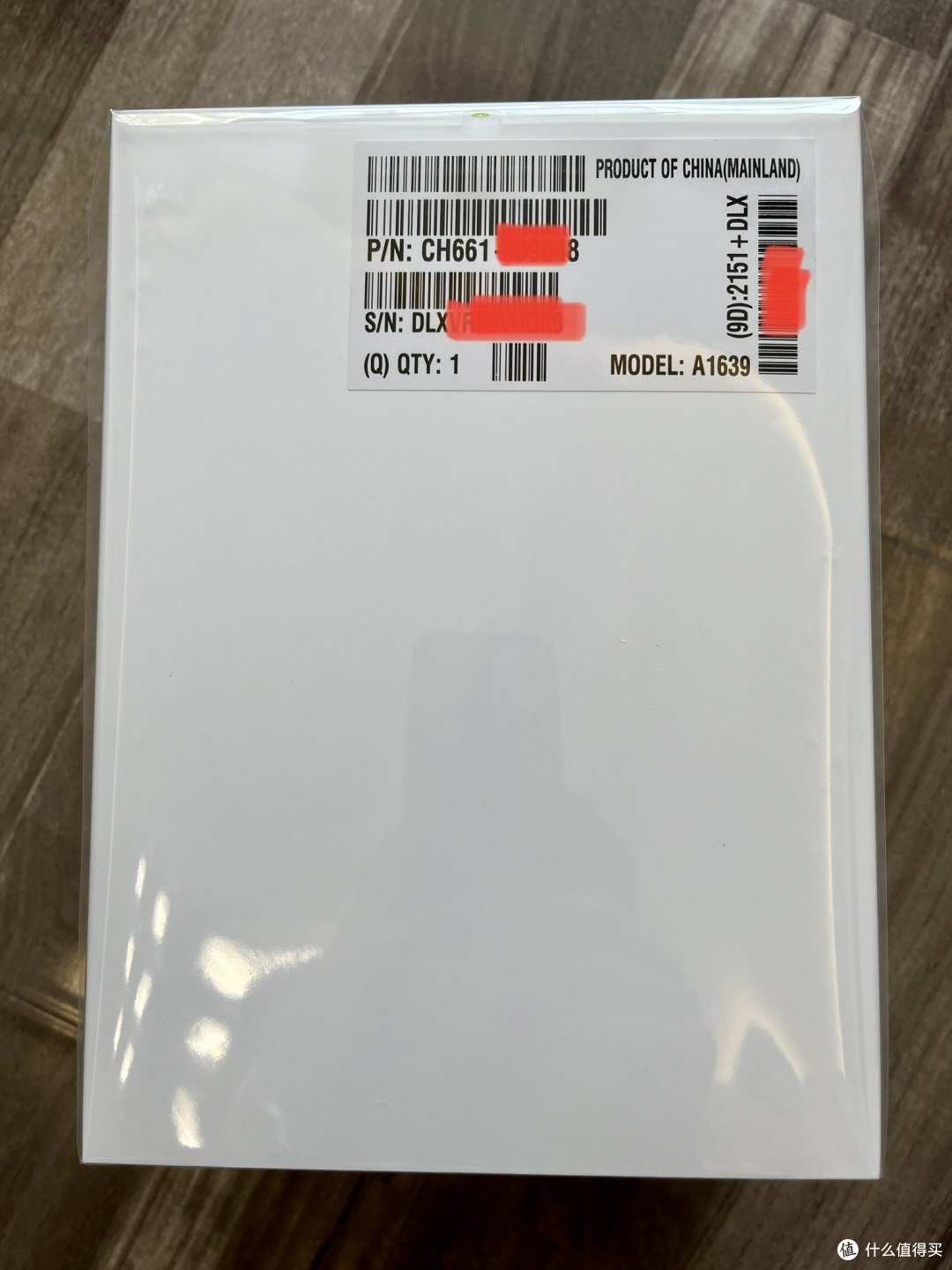 一看就是翻新机的包装