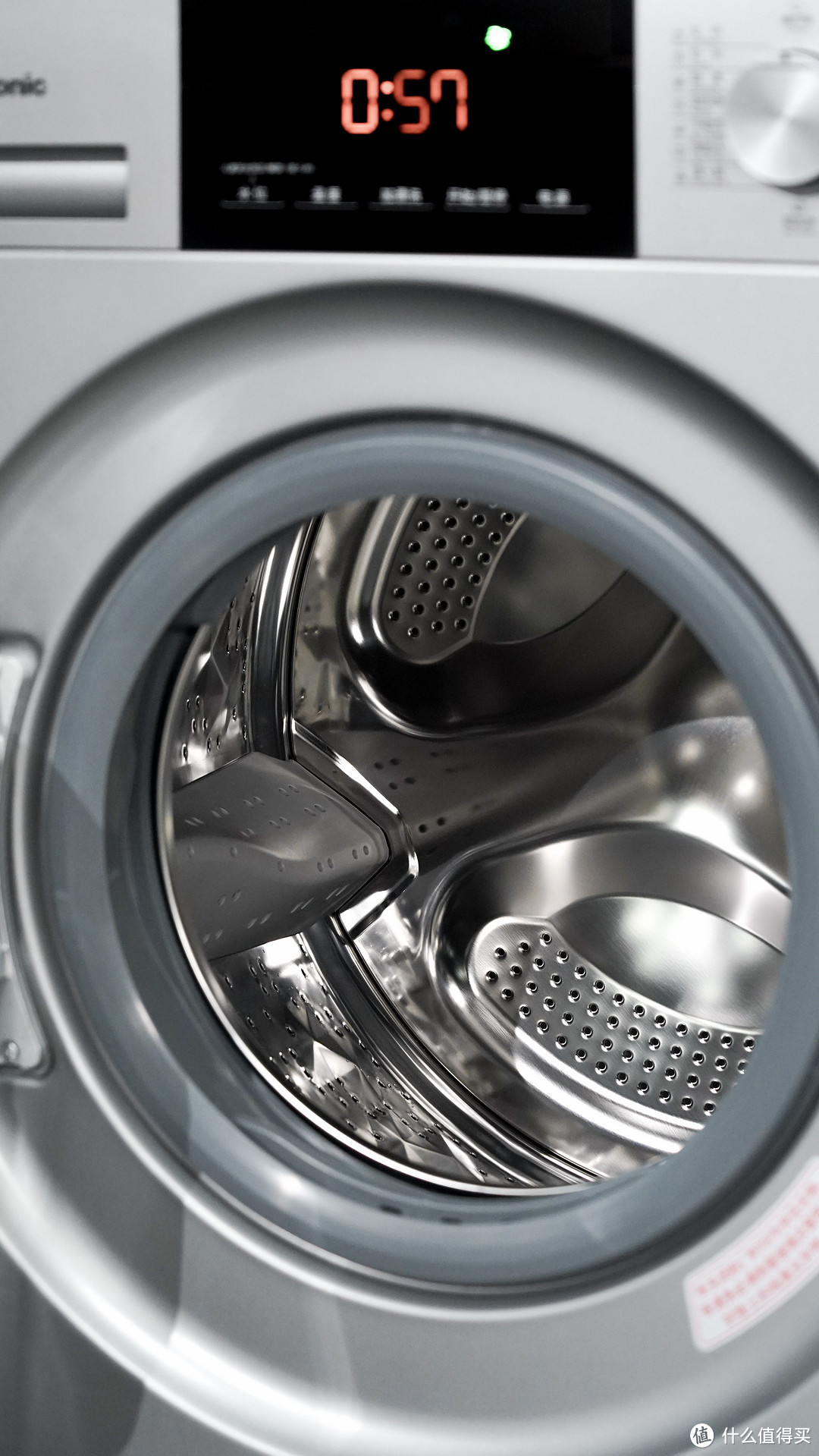 黑科技泡沫净+超大容量 松下XQG100-3N1S洗衣机使用体验