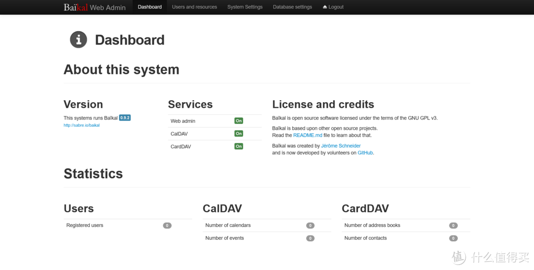 日历 CalDAV or CardDAV Servers/Web-based Clients [baikal][agendav]