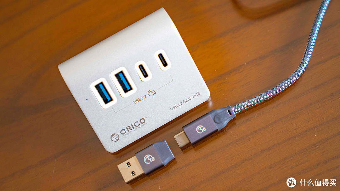 小巧便携，即插即用——ORICO USB 3.2Gen2分线器