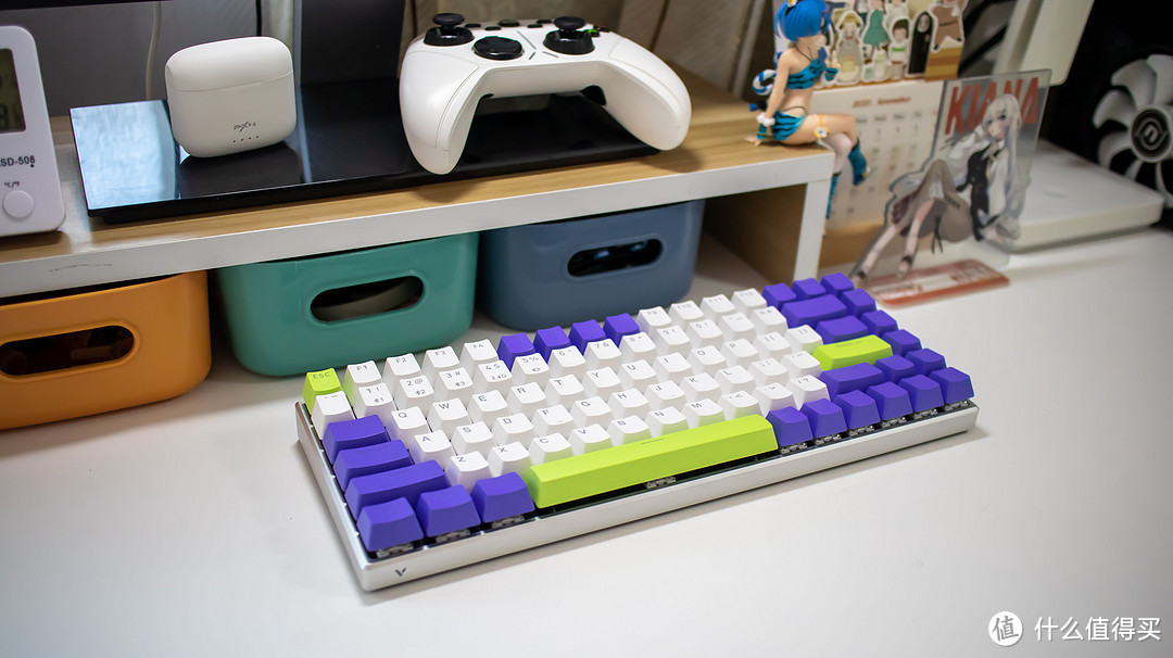 84键可编程，有颜值品质，打字有幸福感！雷柏V700-8A多模背光机械键盘