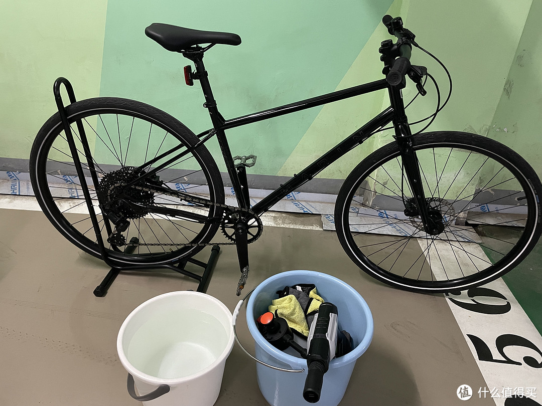 自行车清洗，绿田锂电池洗车机小分享
