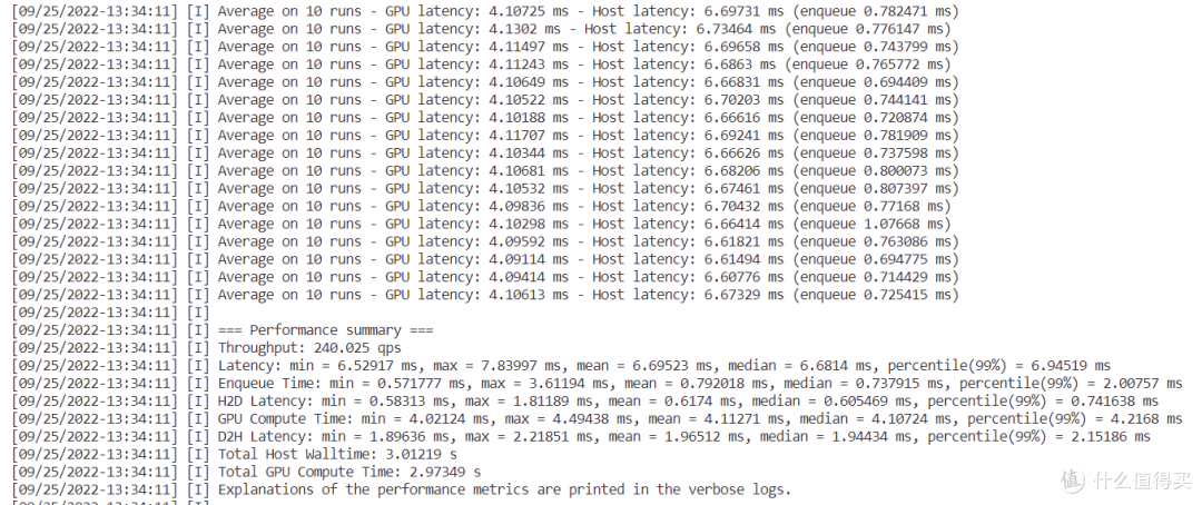 Yolo V5s InferencePerformance -INT8