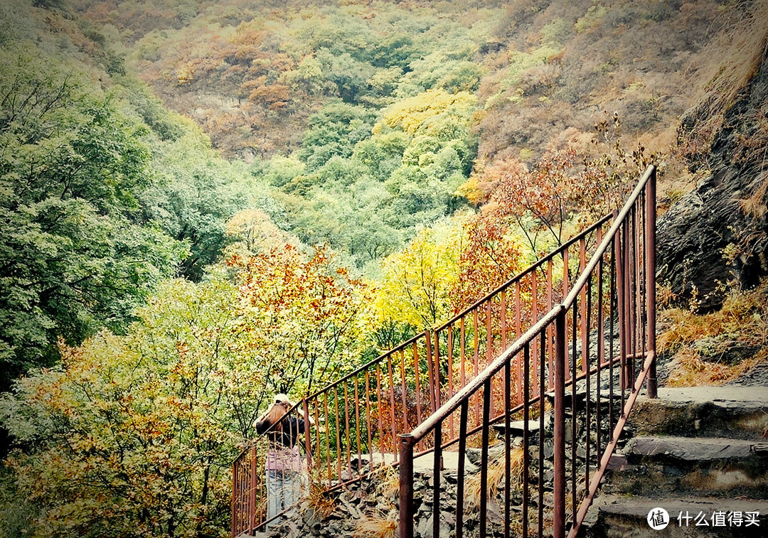 北京郊区游玩之双龙峡景区秋季美景手机随拍