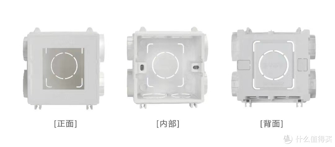 标准86底盒结构图