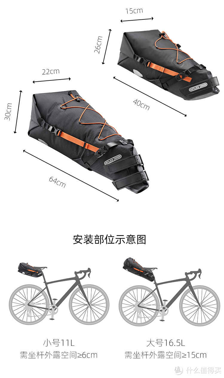 图片来源网络，由于我暂时还没有出远门的计划，所以在11L与16.5L之间，我选择了11L，实事证明11L足以放要换的衣服（上衣，牛仔裤，毛巾，内裤，袜子，工具包等）