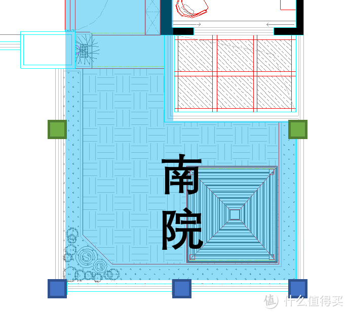 南院增加垛子位置