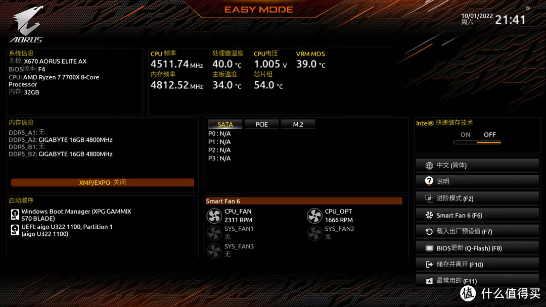 当X670 AORUS ELITE AX遇到锐龙7700x，一个强悍的“战士”诞生了！