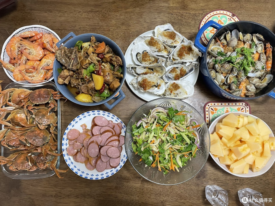 这桌菜算是我家待客的最高规格了吧~