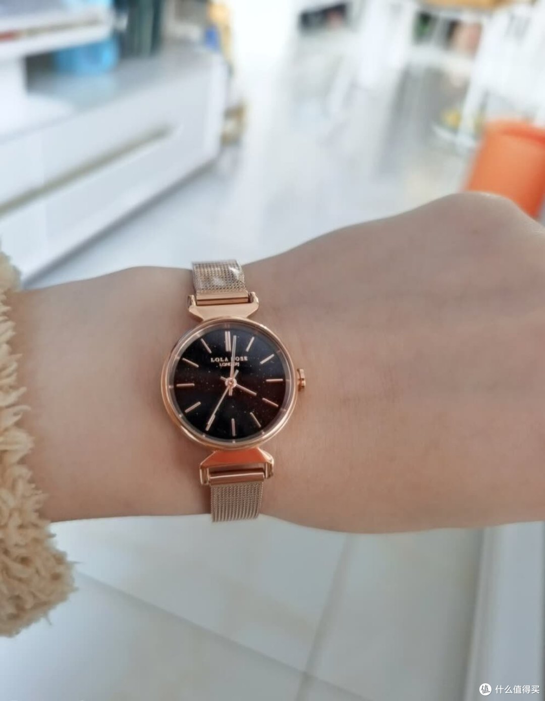 英国lola rose星空表,时尚石英小众款,注定与众不同!_手表_什么值得买
