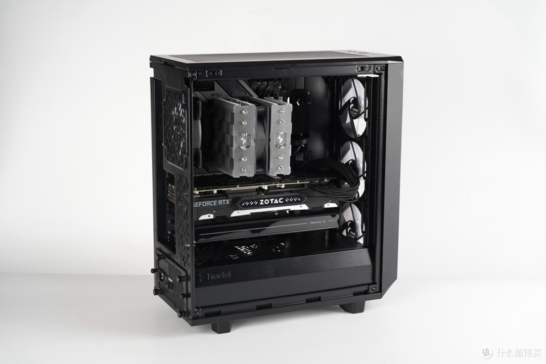 分形工艺 Meshify 2 Compact RGB 机箱装机体验!