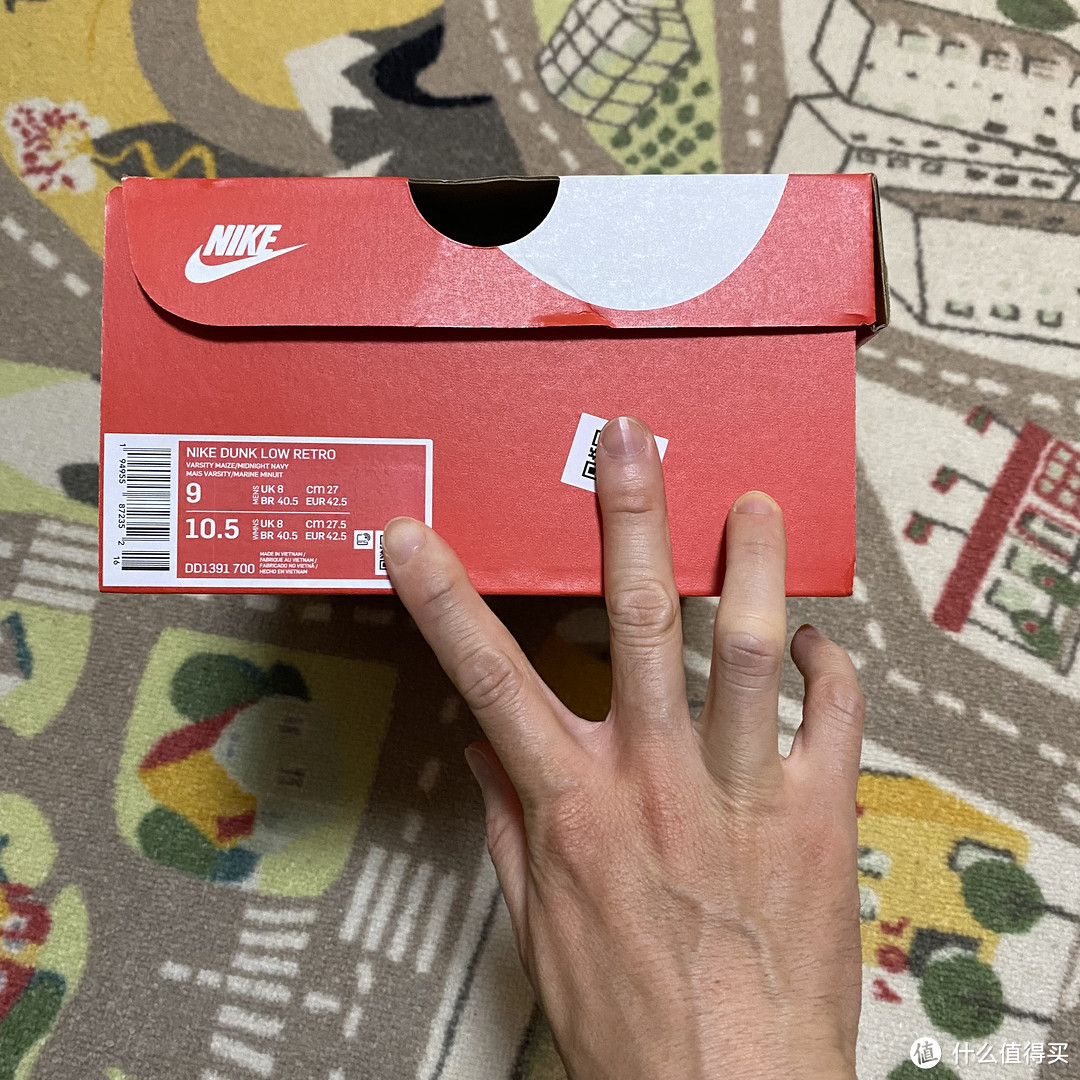 密歇根配色Nike Dunk Low Retro