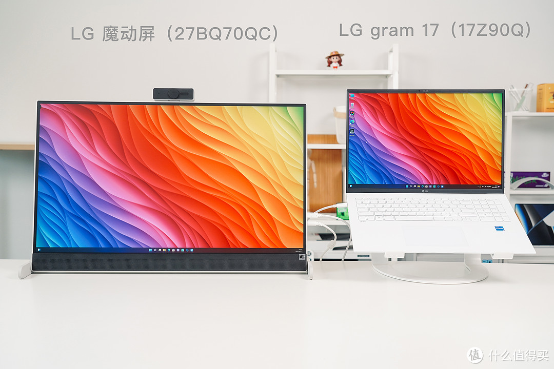 便携屏里的全面异类：LG 27BQ70QC 魔动屏（Libero）