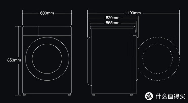 超级新品，售价不到三千—LG星云系列10Kg超薄洗衣机上手体验
