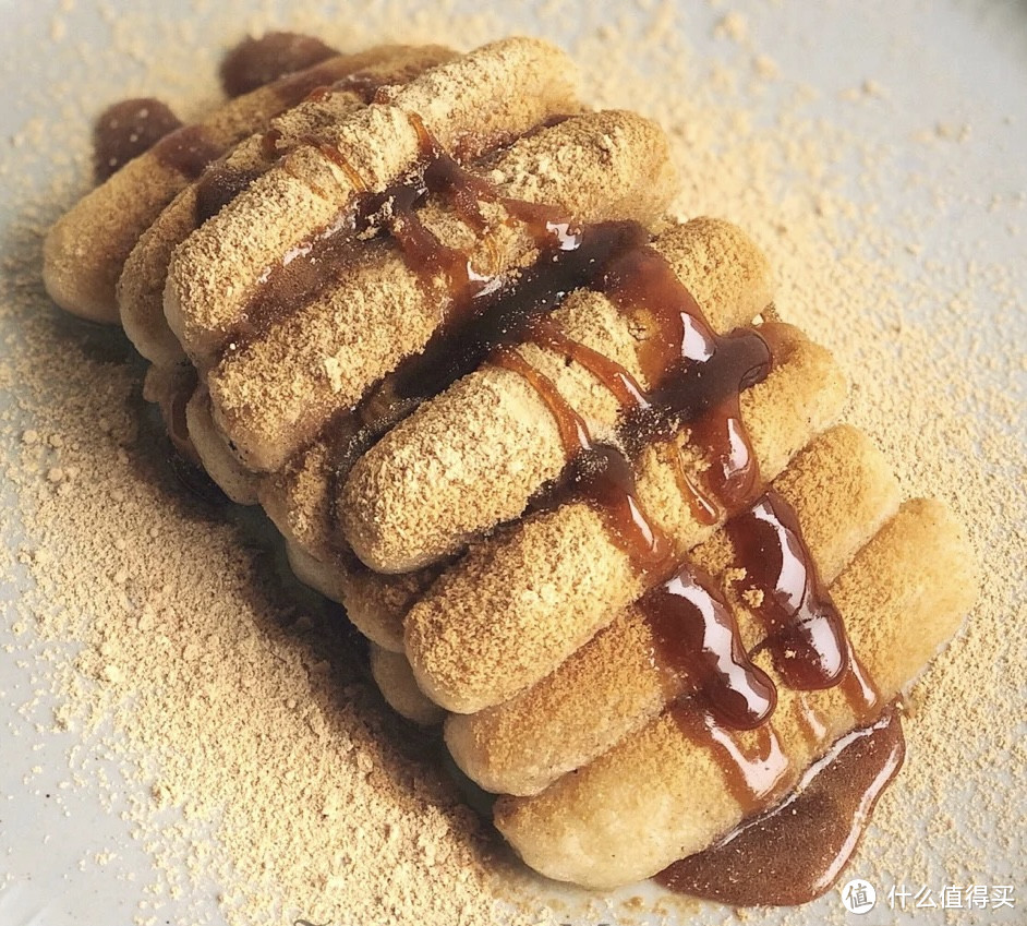 红糖糍粑外皮酥脆 里面软糯 回口甘甜 快来试试吧 生鲜食品 什么值得买