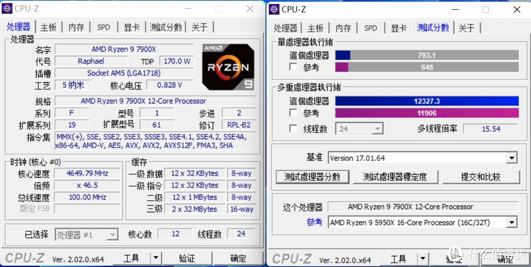 AMD锐龙9 7900X评测：性能大跃进，真香存在！