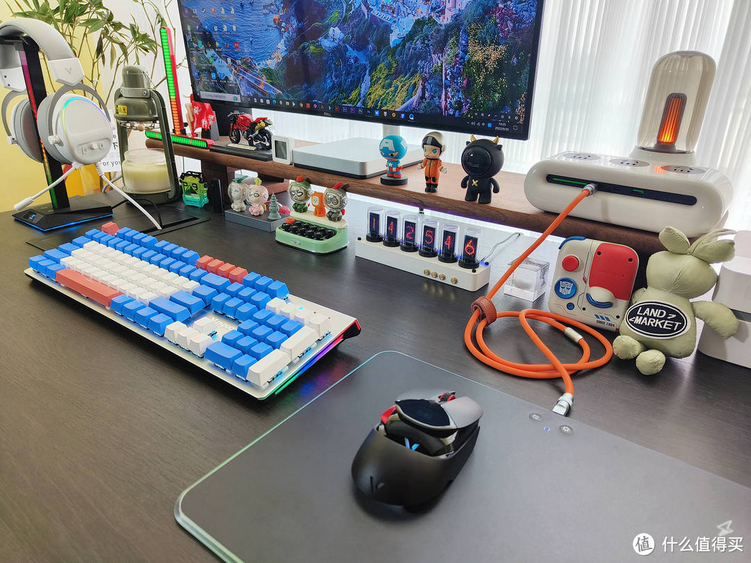 游戏外设如何选?一套雷柏外设满足对于桌搭的想象!游戏玩家强烈推荐!RGB电竞外设真香!