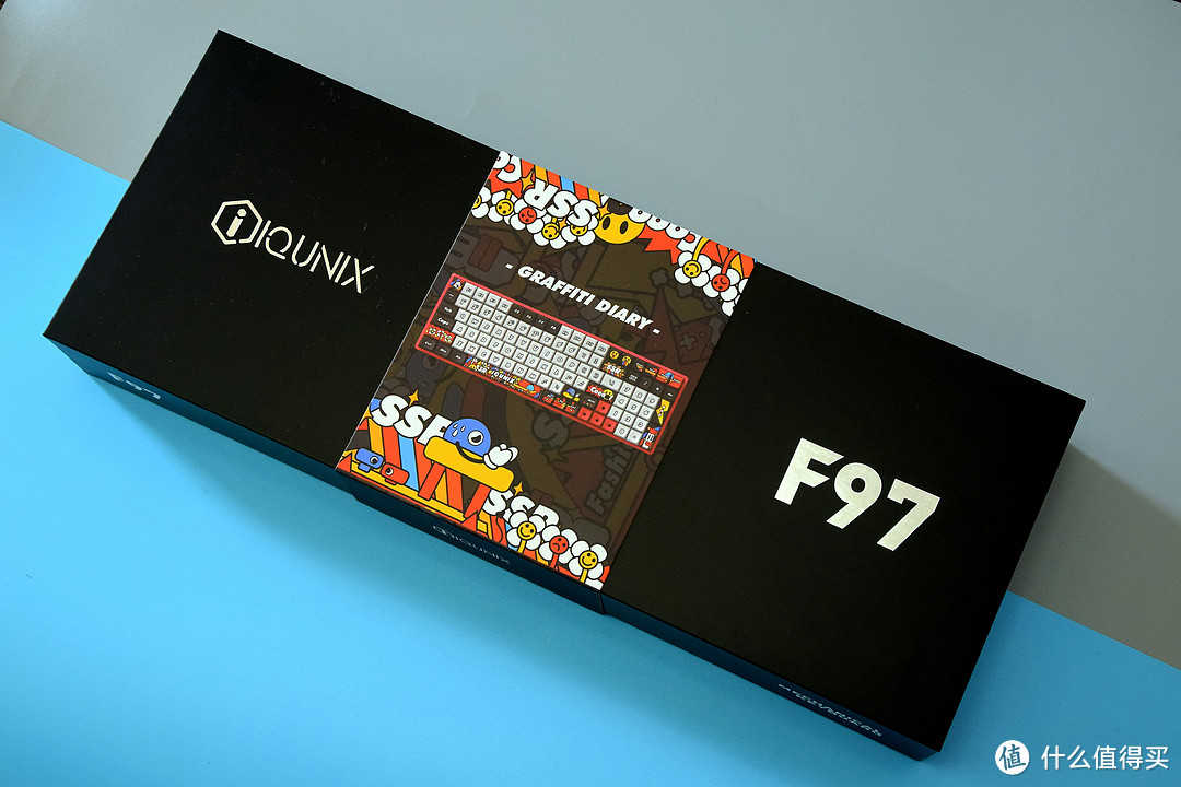 自由不羁，彰显个性-IQUNIX F97涂鸦日记无线机械键盘开箱
