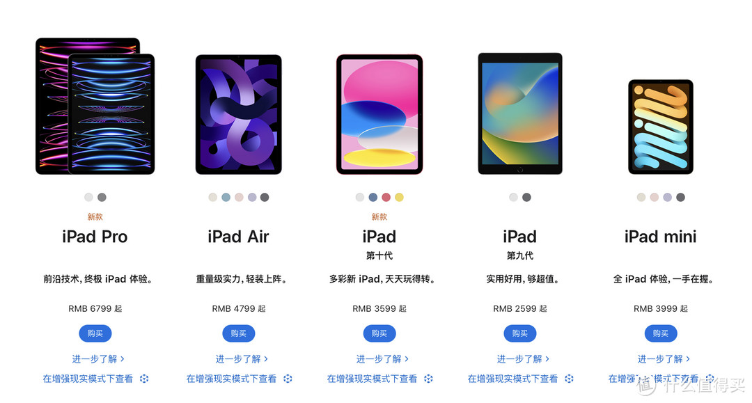 双十一iPad各版本购买建议