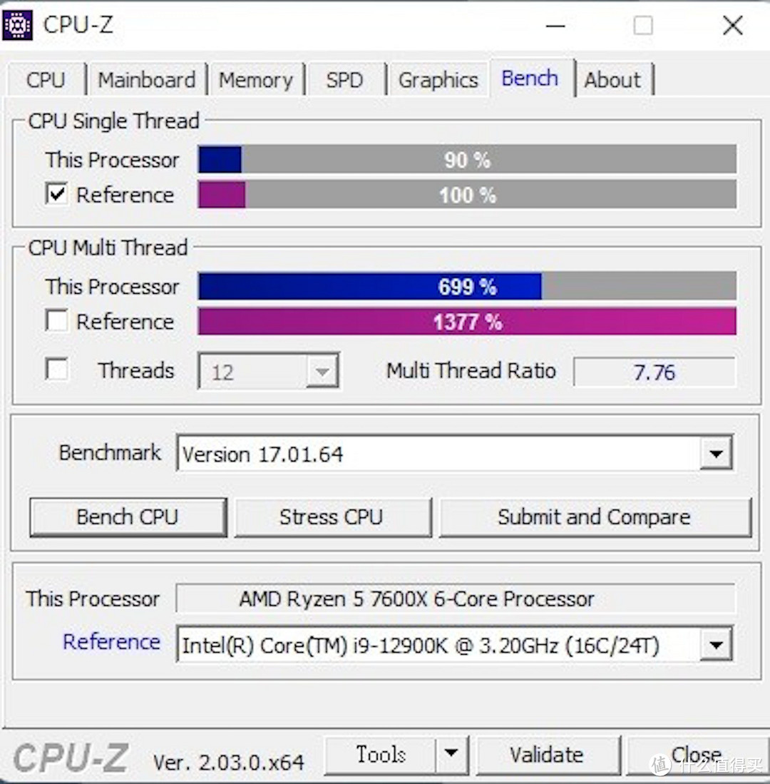 AMD Ryze 5 7600X 处理器与 MSI B650M MORTAR WiFi 主板评测，相对接近主流价位的系统组合