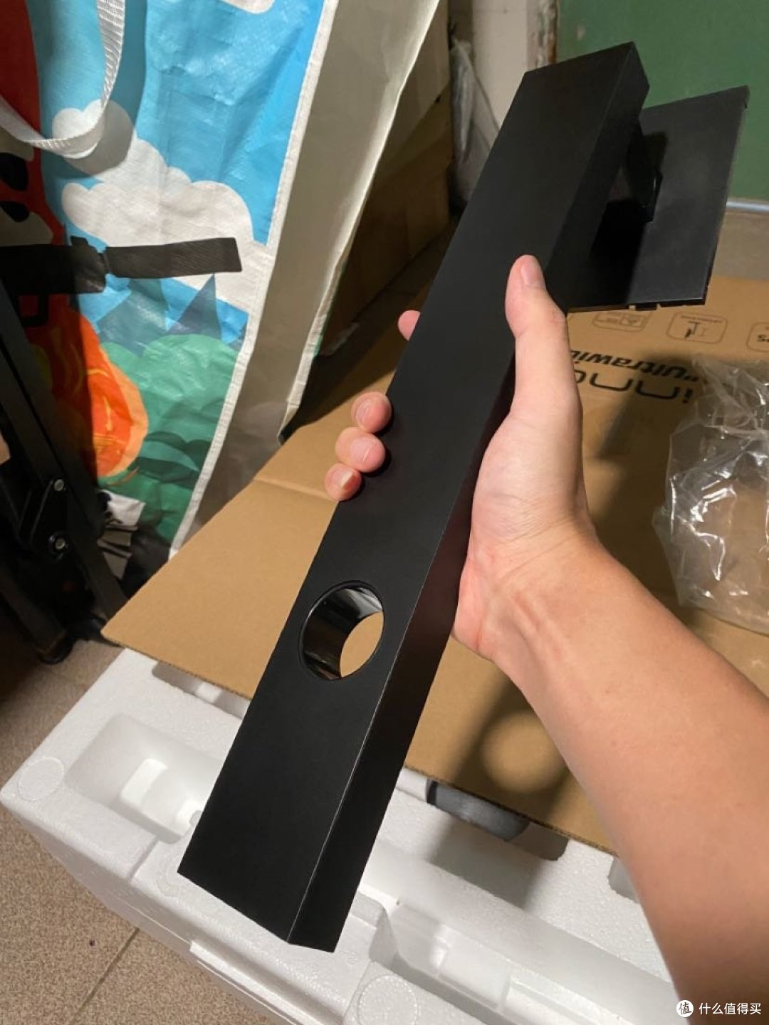 从没用过这么长的-显示器开箱
