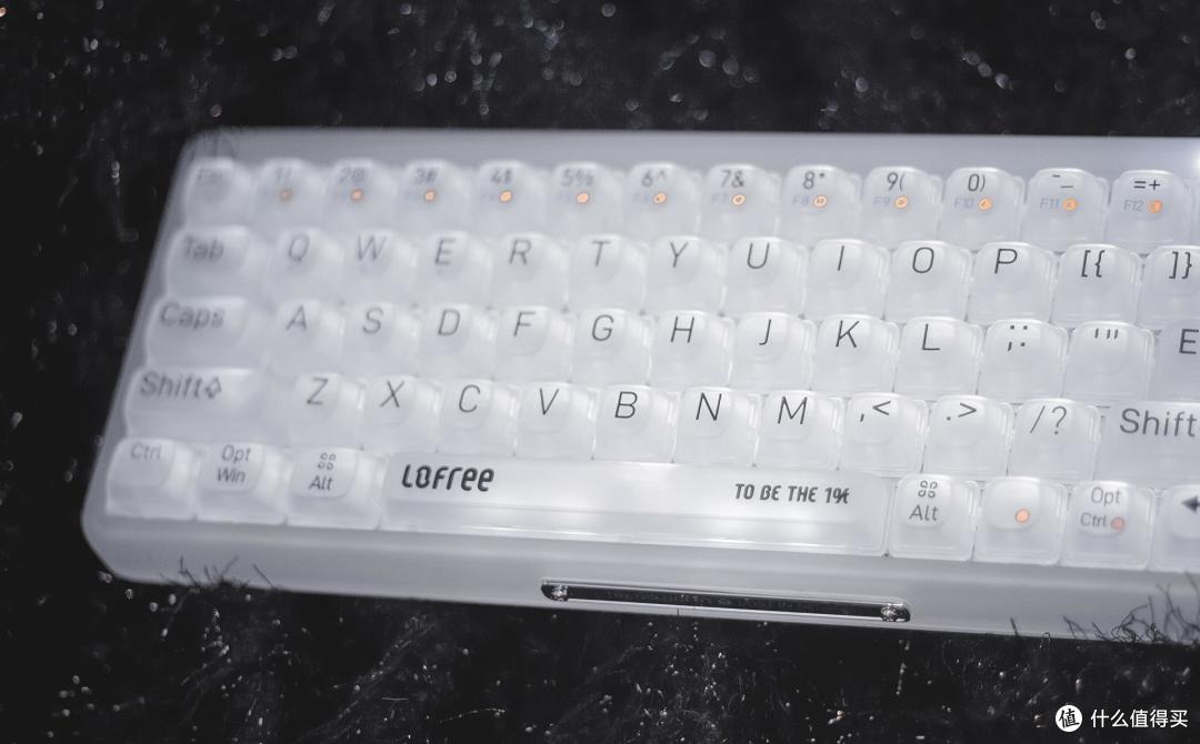 Lofree洛斐高颜值新品，1%机械键盘迷雾版，寻找你的百分之一