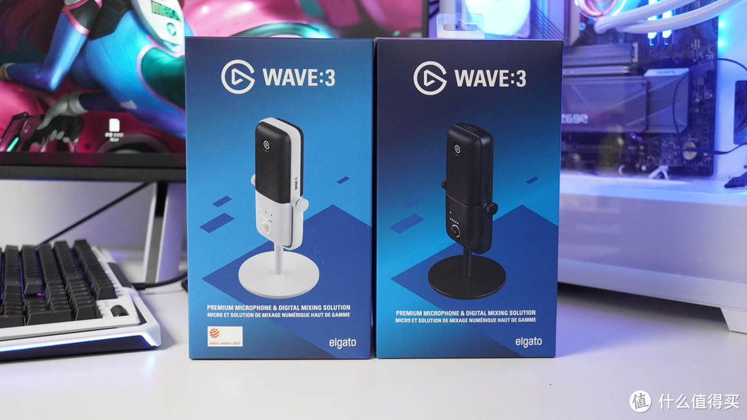 音质与颜值都要 - Elgato WAVE:3 白色版