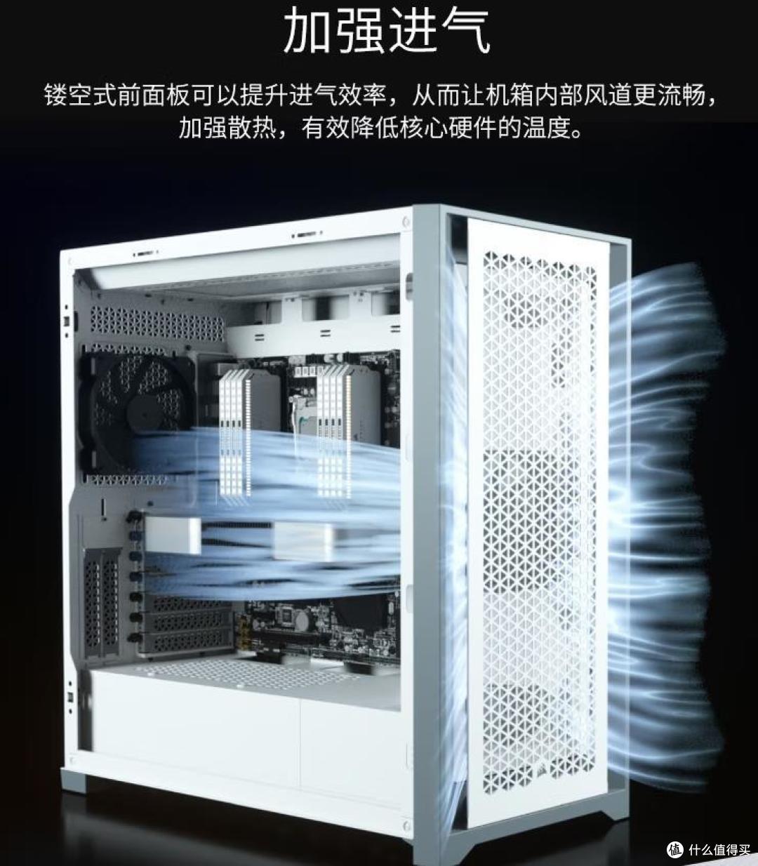 双11海盗船性价比全家桶:5000D Airflow机箱、RM850e金牌电源、H150i Elite AF水冷散热开箱评测