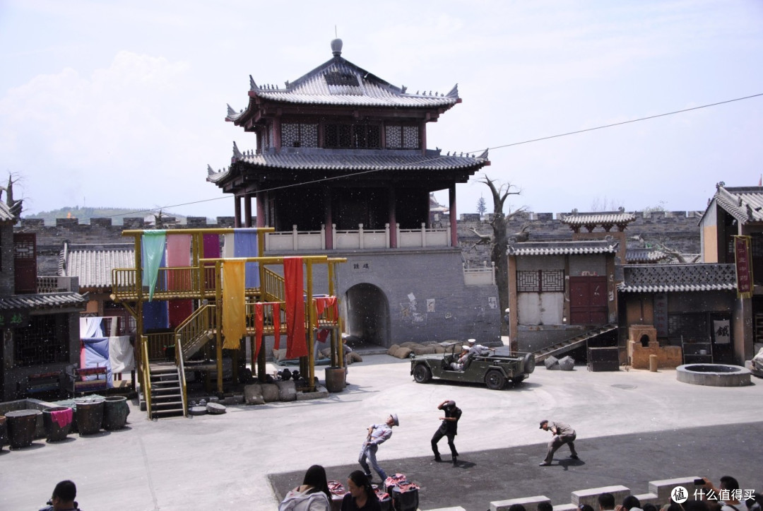 来白鹿塬影视城,感受关中民俗特色