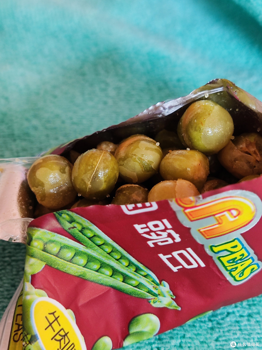口感酥脆的牛肉味大豌豆