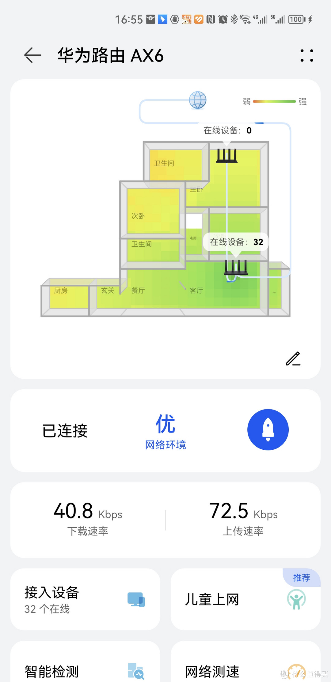 首款鸿蒙路由器，一台华为AX6完美覆盖三室两厅户型